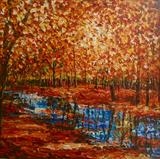 Autumn  Reflections - Alison Cowan