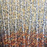 Birch with Russet Carpet - Alison Cowan