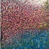 Blossom Tumble Over Stream - Alison Cowan
