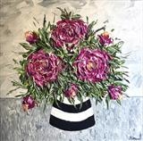 Cerise Peonies - Alison Cowan