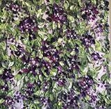 Foliage with Purple Blooms - Alison Cowan