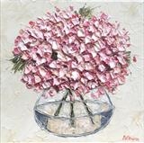 Glass Bowl with Hydrangeas - Alison Cowan