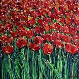 Orange Tulips on Parade - Alison Cowan