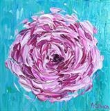 Single Peony Rose - Alison Cowan