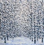 Snowy Blue Haze - Alison Cowan