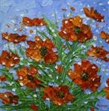 Textured Poppies - Alison Cowan