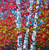 Three Birch Trees - Alison Cowan