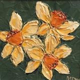 Trio of Daffs - Alison Cowan
