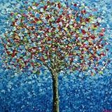Turquoise Tree - Alison Cowan