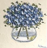 Wee Blue Hydrangeas - Alison Cowan