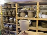 In the pottery - Jason Shackleton