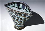 Predator Vase with gold lustre - Jason Shackleton