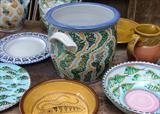 Selection of Tin glaze and Slipware pottery - Jason Shackleton