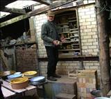 Starting to unload the kiln after a successful firing - Jason Shackleton