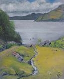 Trickling into Loch Nevis - John Rowland